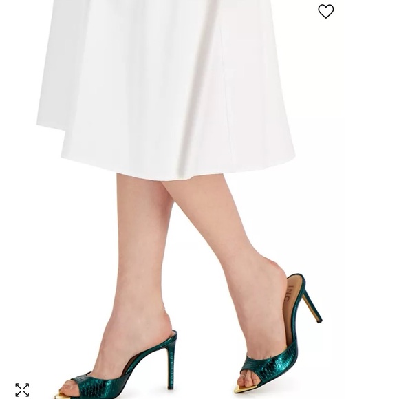 INC Amra Emerald Snake Sandals - Picture 4 of 6